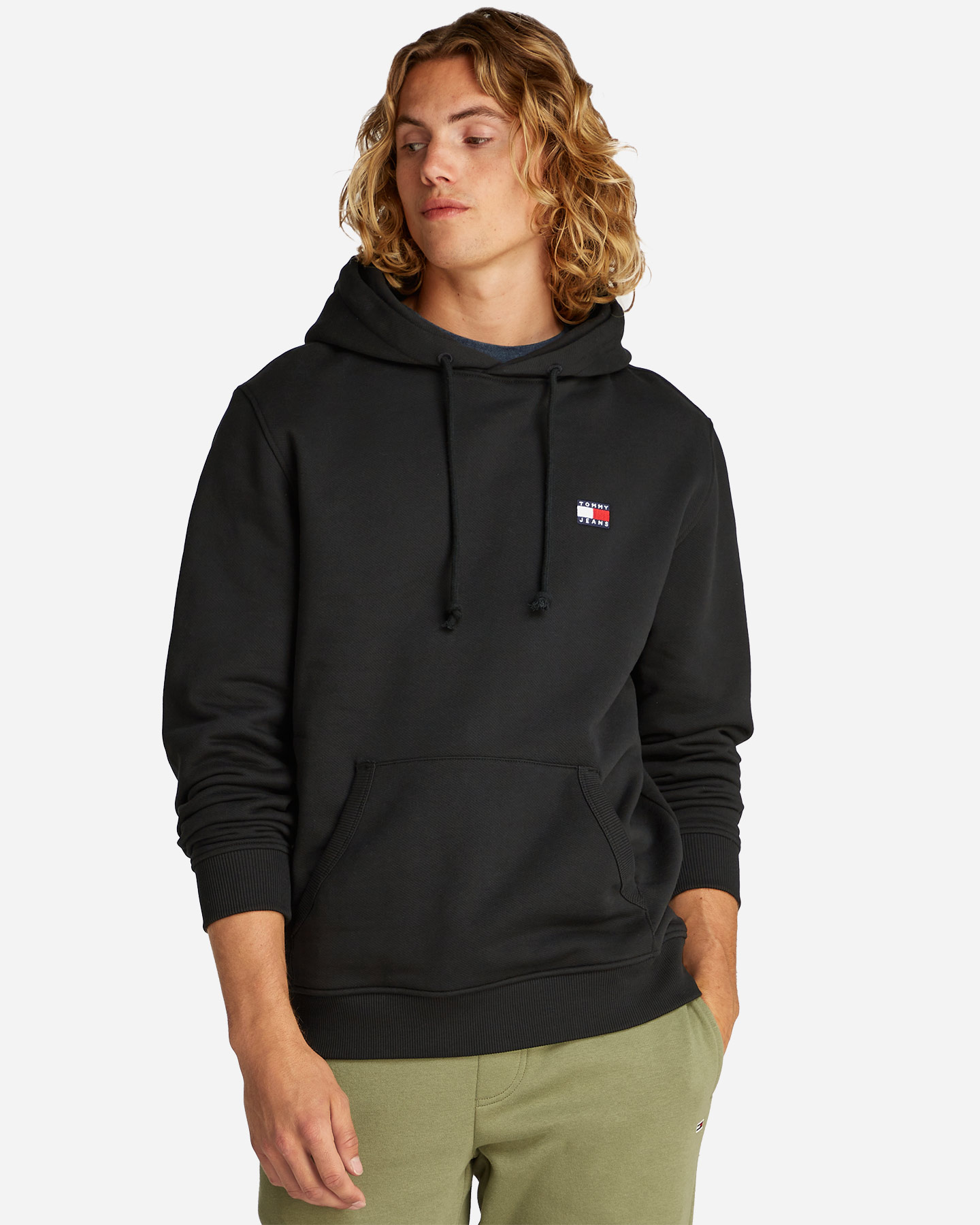 Felpa TOMMY HILFIGER REGULAR BADGE M - Nero - 2 | Cisalfa Sport