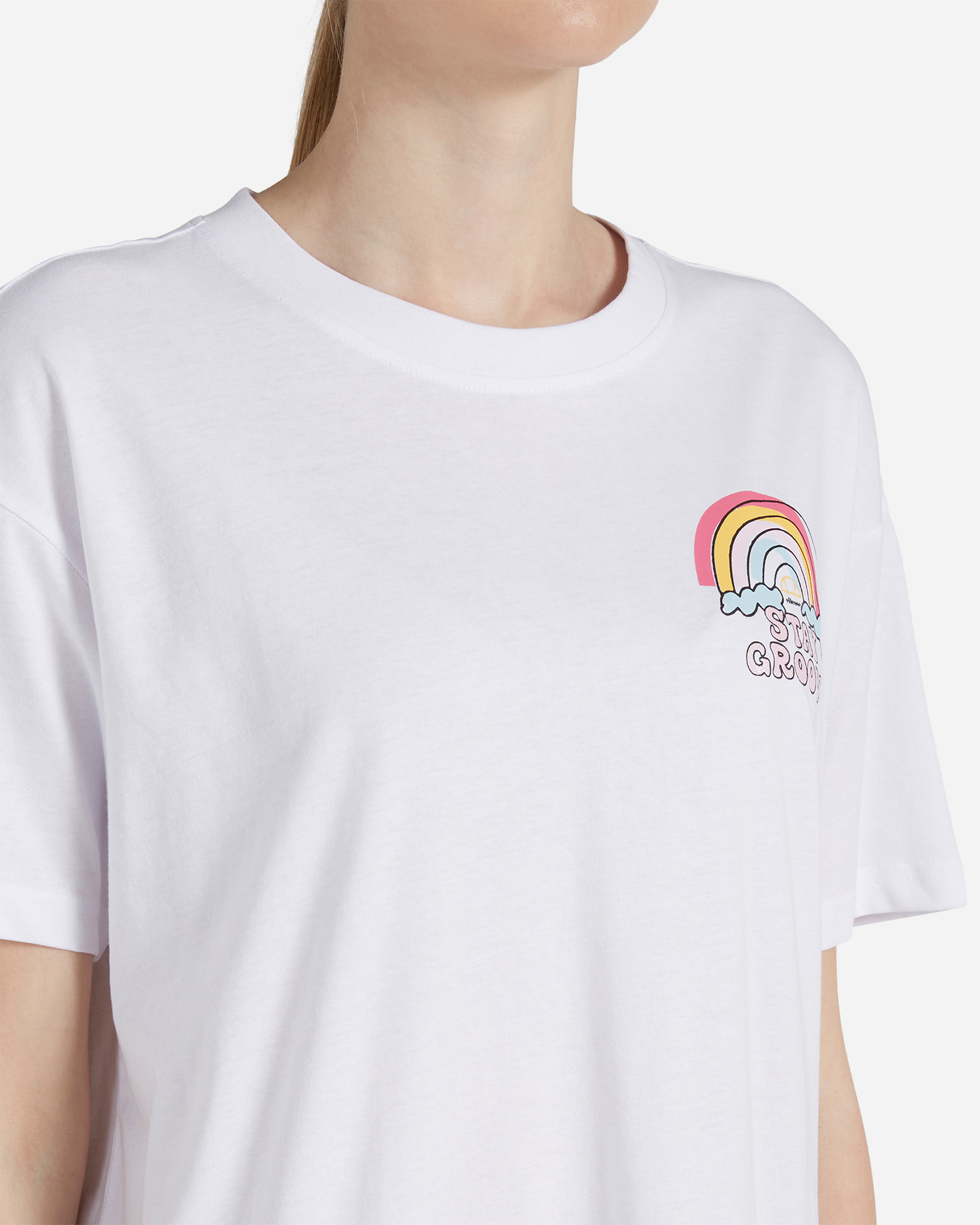 T-shirt ELLESSE GRAPHICS W - Bianco - 4 | Cisalfa Sport