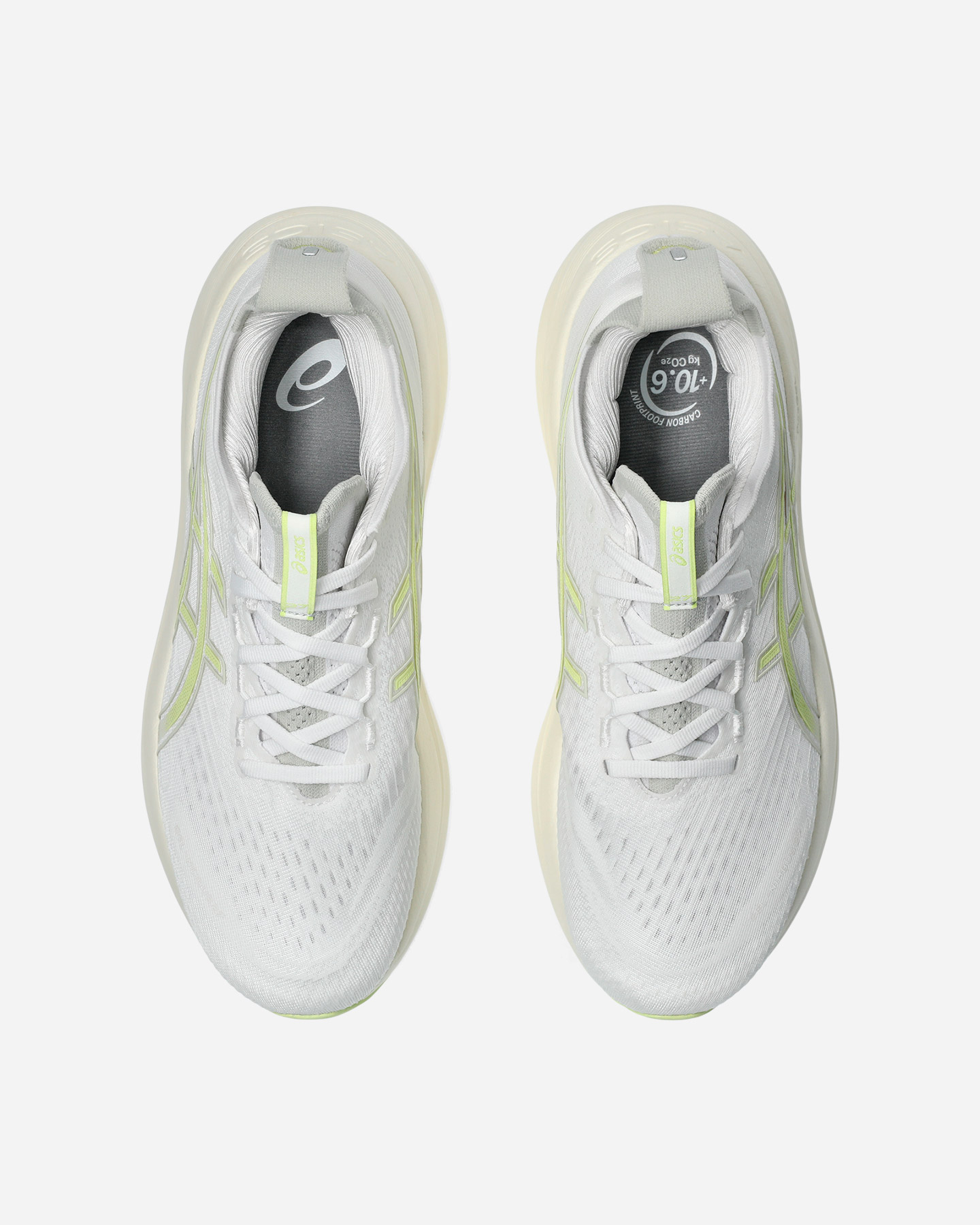 Scarpe running ASICS GEL NIMBUS 27 M - Bianco - 4 | Cisalfa Sport