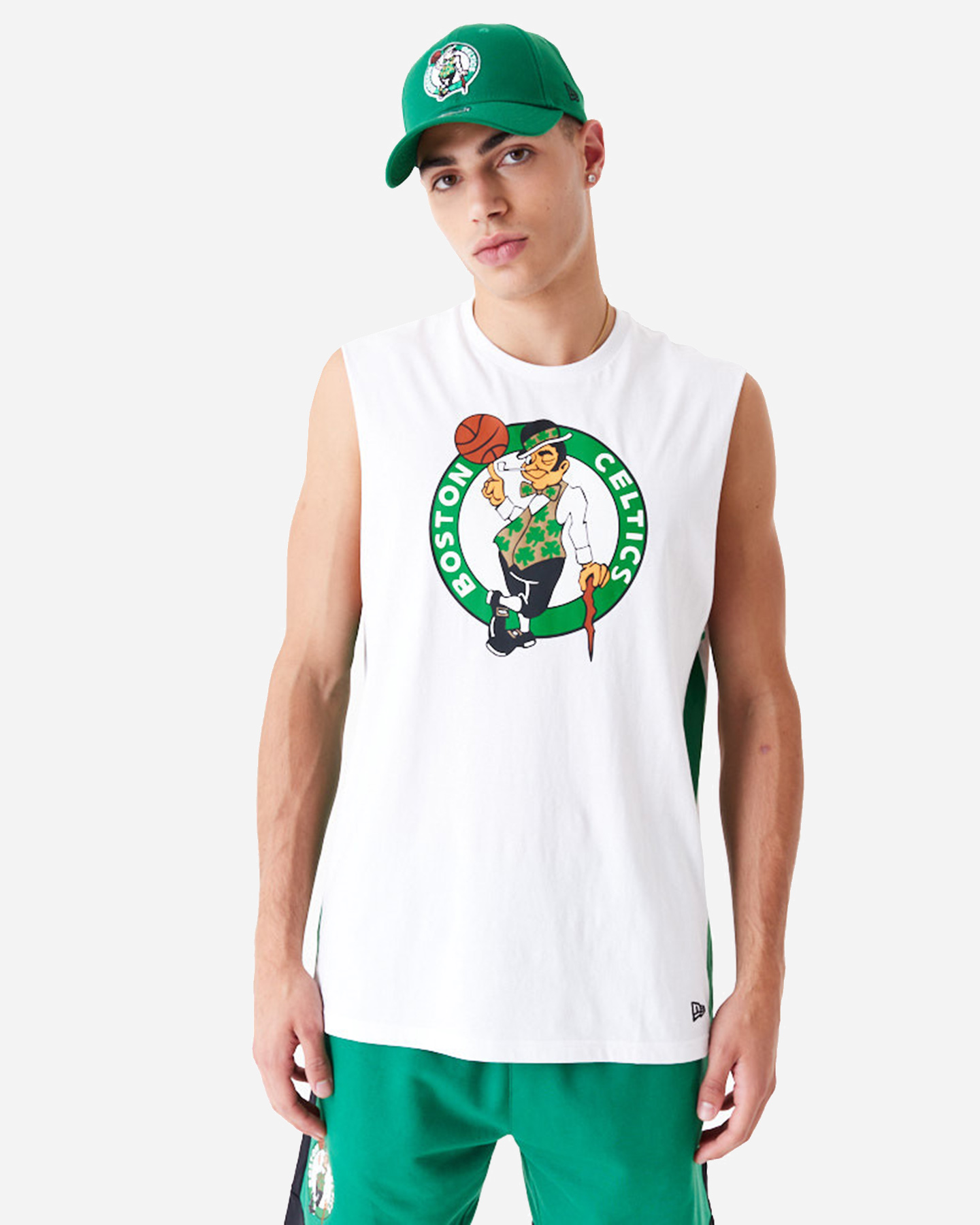 Canotta NEW ERA BIG LOGO BOSTON CELTICS M - 0 | Cisalfa Sport