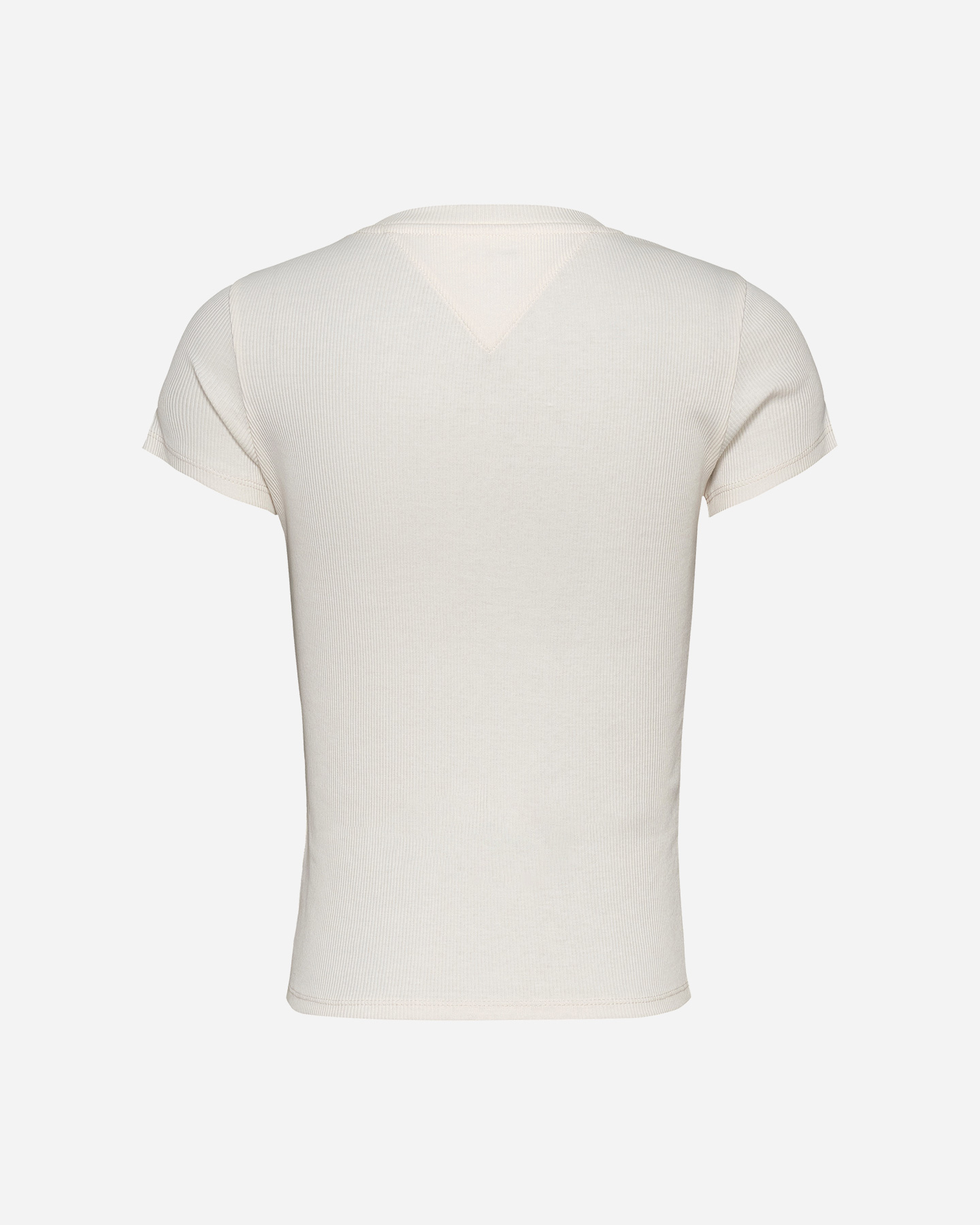 T-shirt TOMMY HILFIGER SLIM VARSITY RIB W - Beige - 1 | Cisalfa Sport