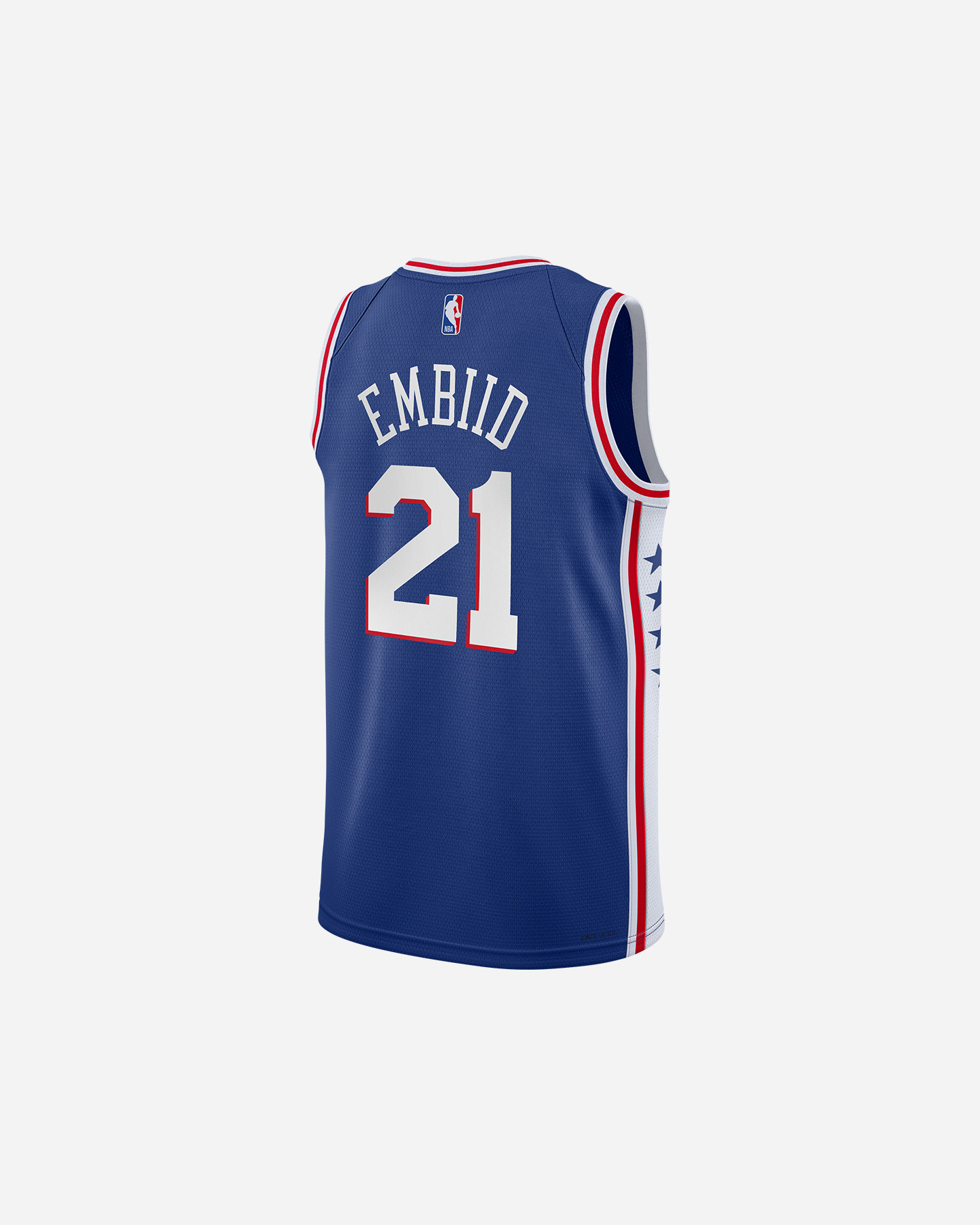 Canotta basket NIKE PHILADELPHIA 76E EMBIID JR - Blu - 1 | Cisalfa Sport