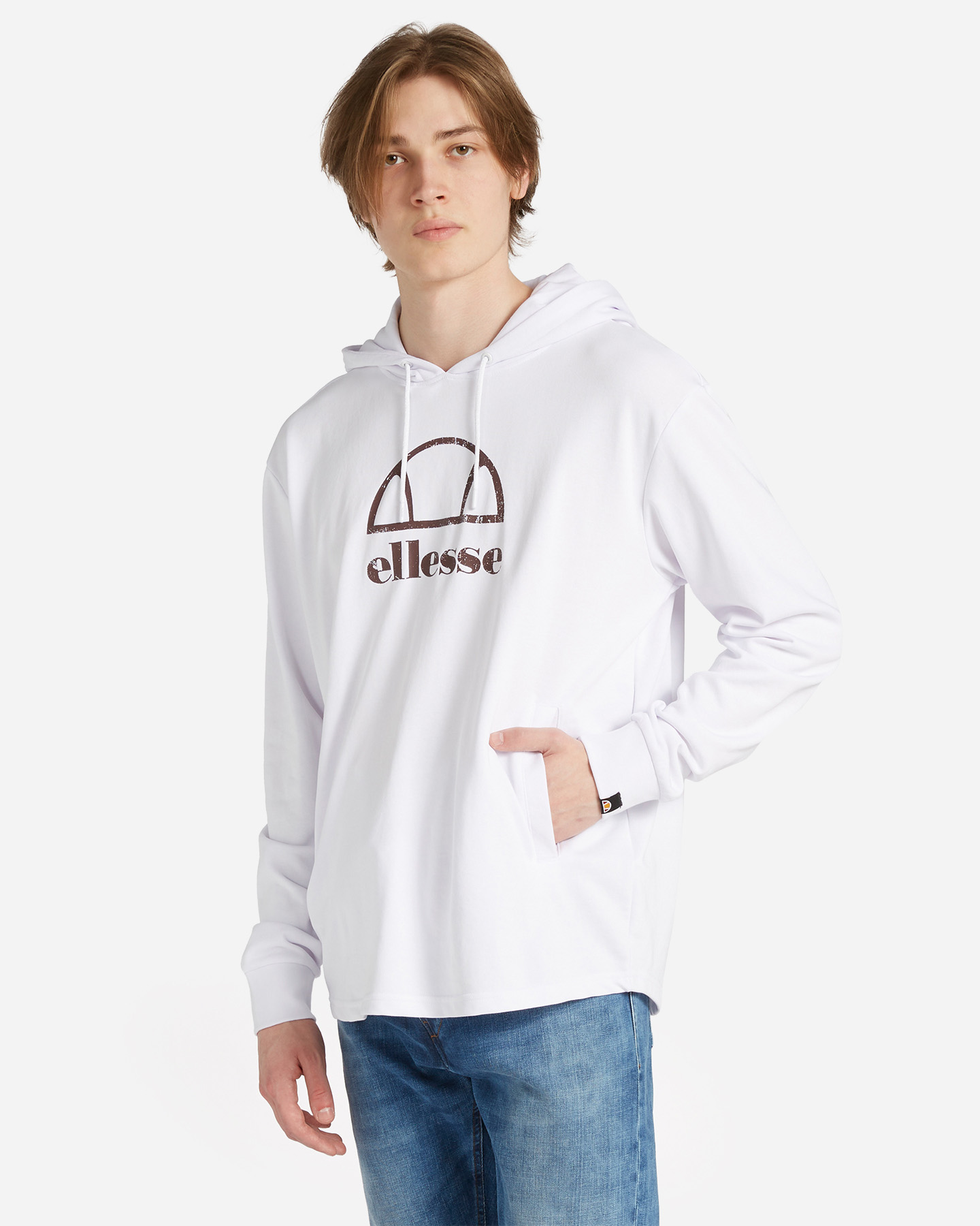 Felpa ELLESSE VINTAGE M - Bianco - 0 | Cisalfa Sport