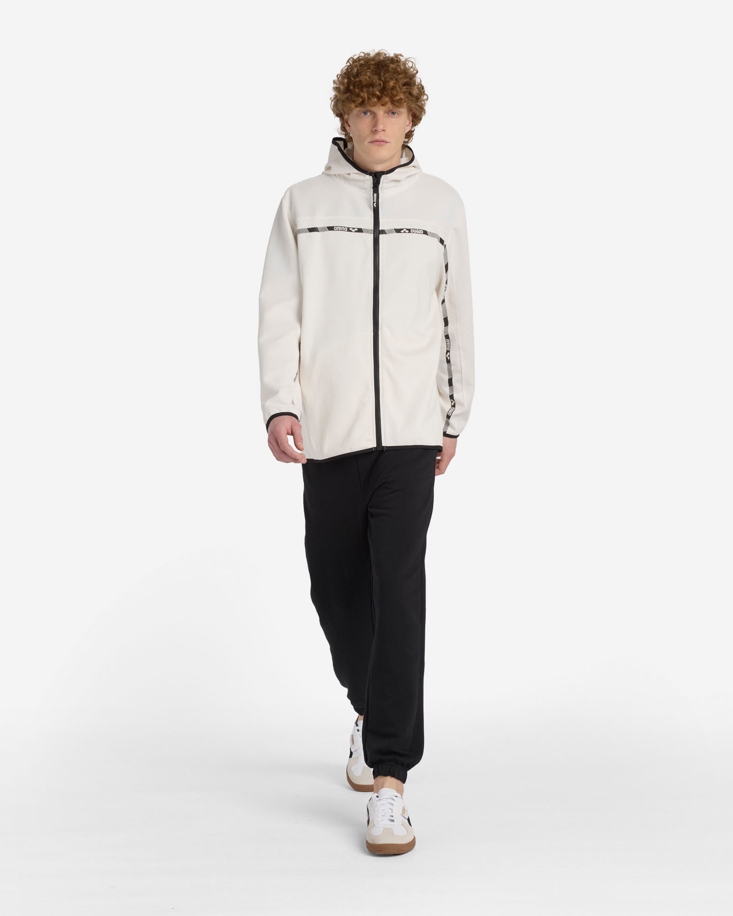 Felpa ARENA ATHLETIC PROGRESS M - Bianco - 4 | Cisalfa Sport