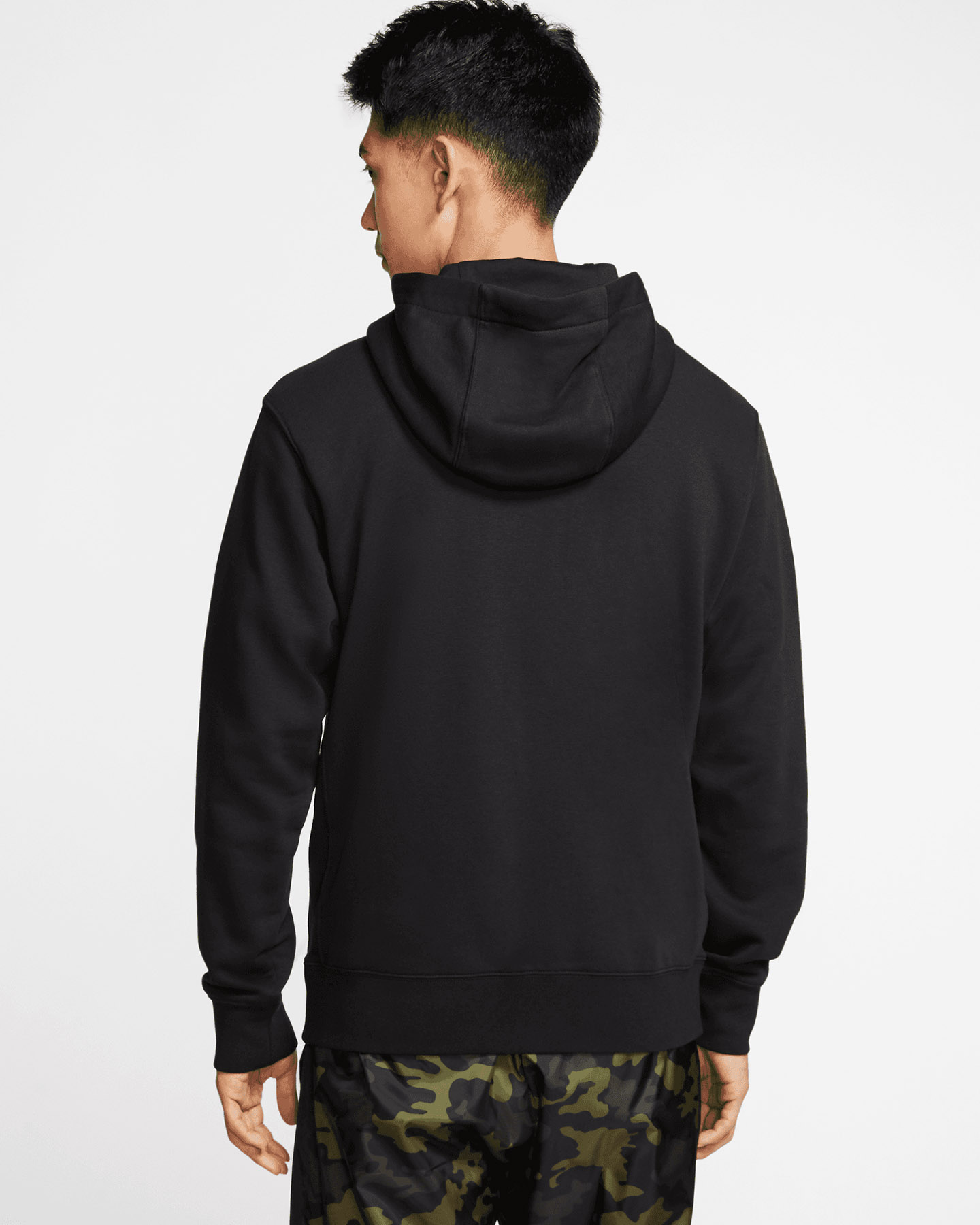 Felpa NIKE CLUB HOODIE M - Nero - 1 | Cisalfa Sport