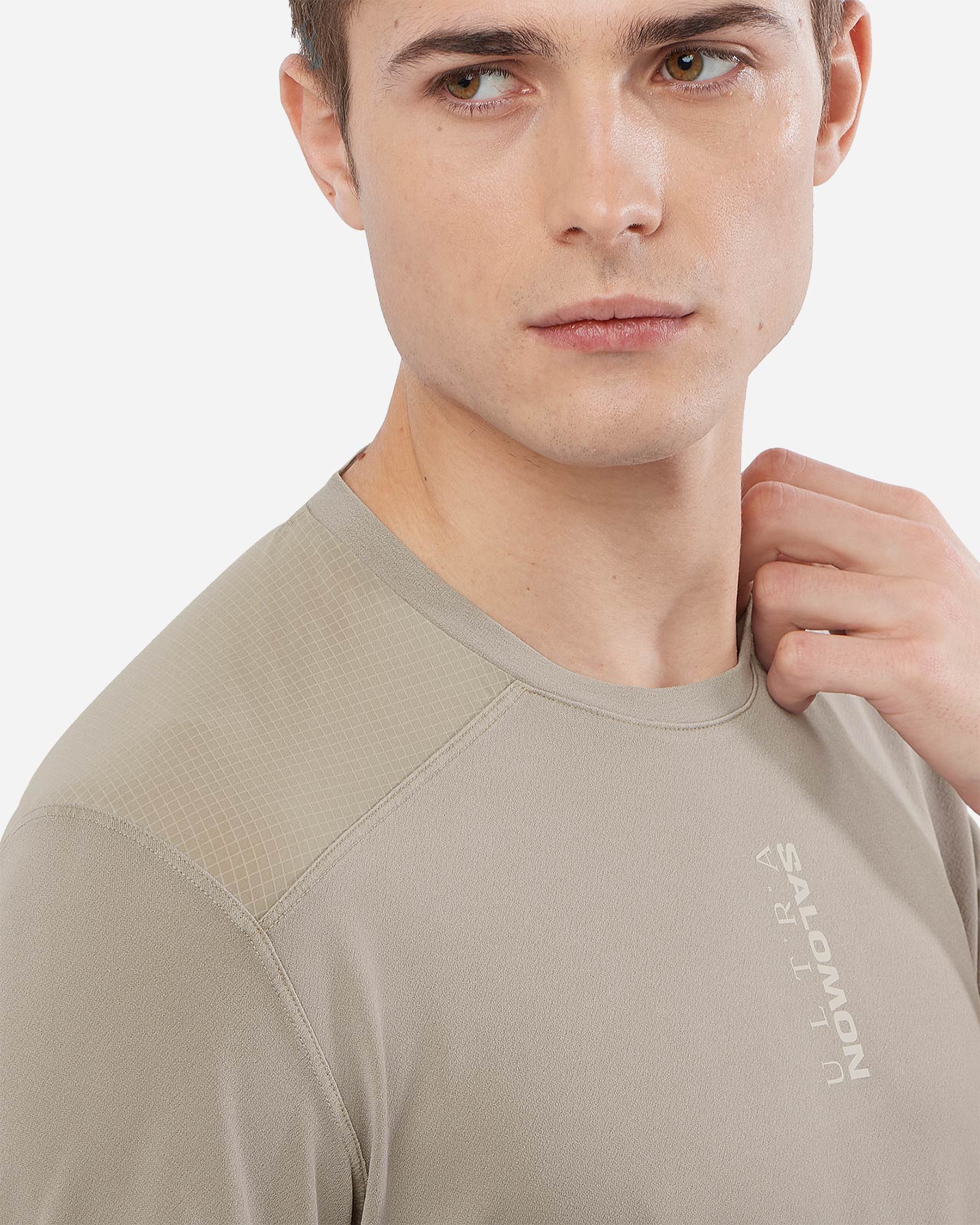 T-shirt running SALOMON S-LAB ULTRA M - Marrone - 2 | Cisalfa Sport