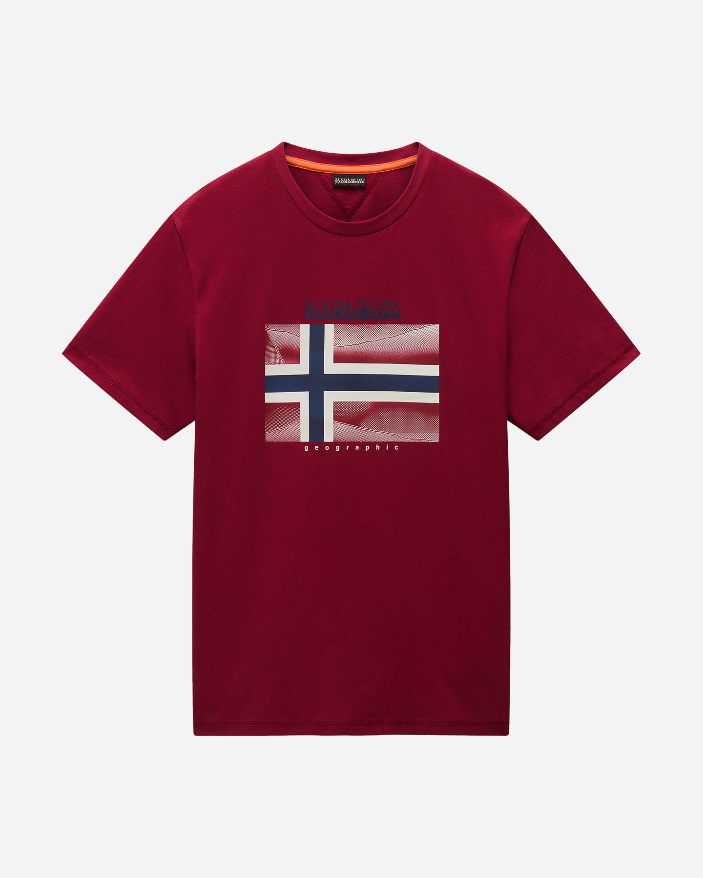 T-shirt NAPAPIJRI BIG FLAG M - Marrone - 0 | Cisalfa Sport