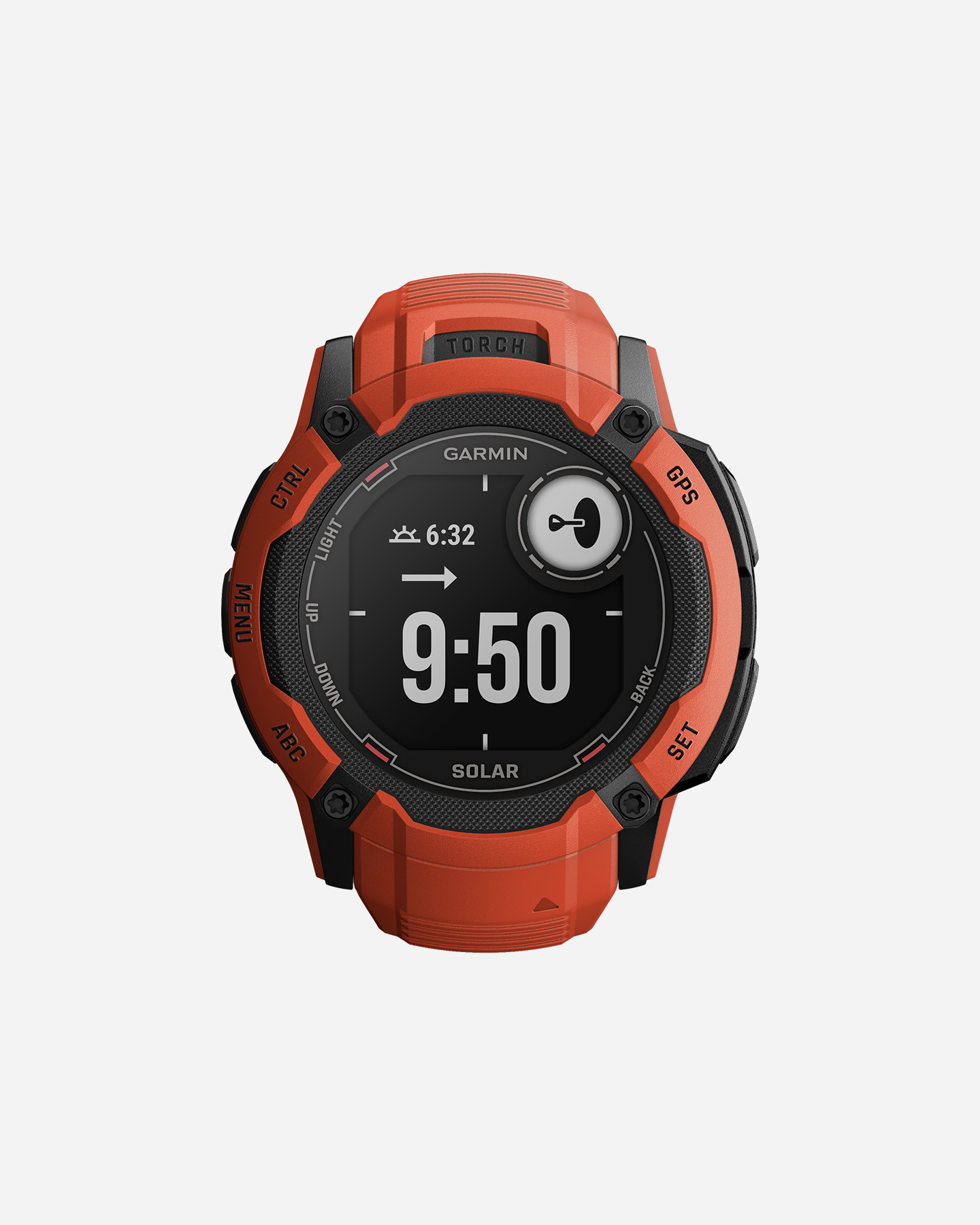 Orologio multifunzione GARMIN INSTINCT 2X SOLAR - Rosso - 0 | Cisalfa Sport