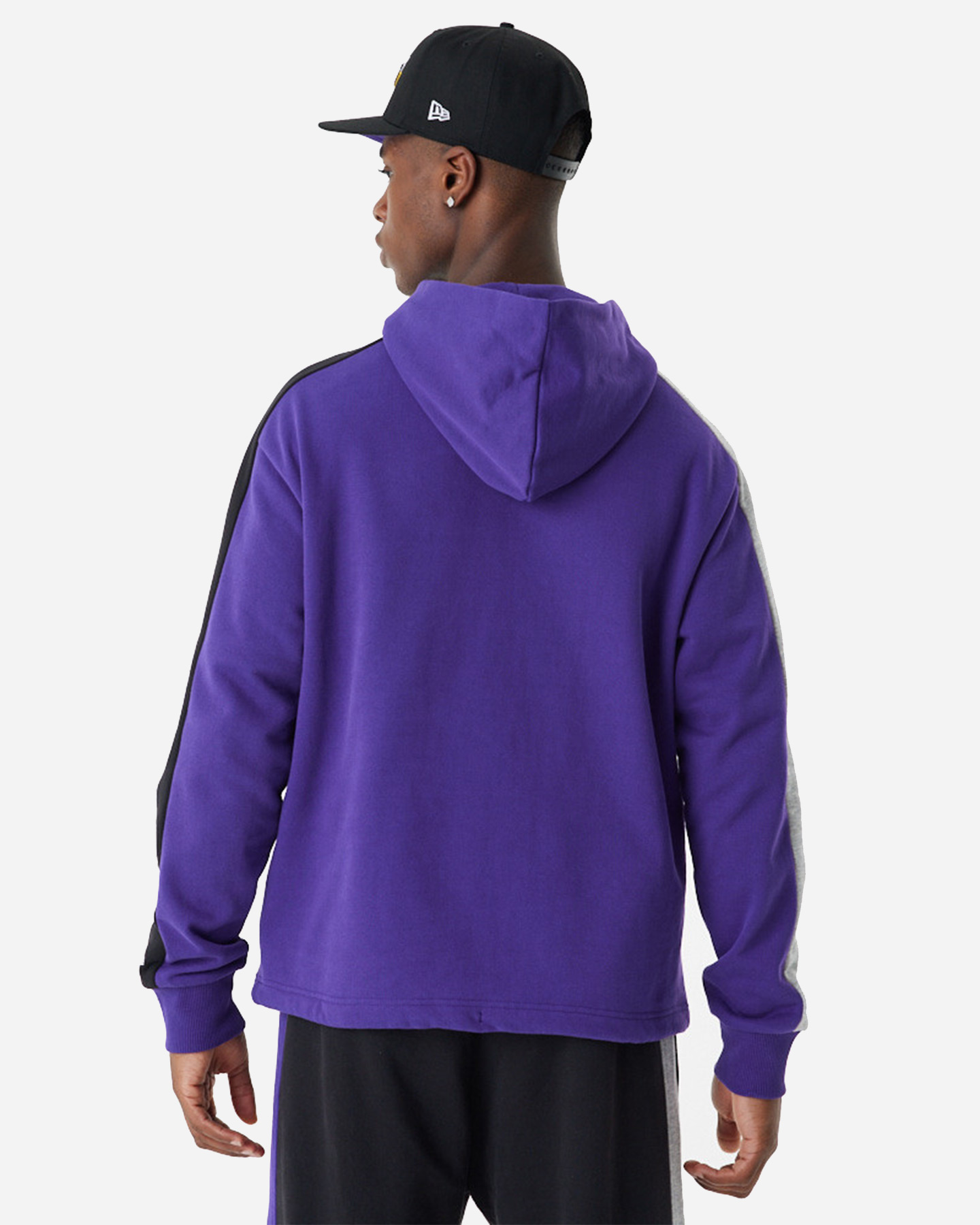 Felpa NEW ERA LARGE GRAPHIC LOS ANGELES LAKERS M - Viola - 1 | Cisalfa Sport