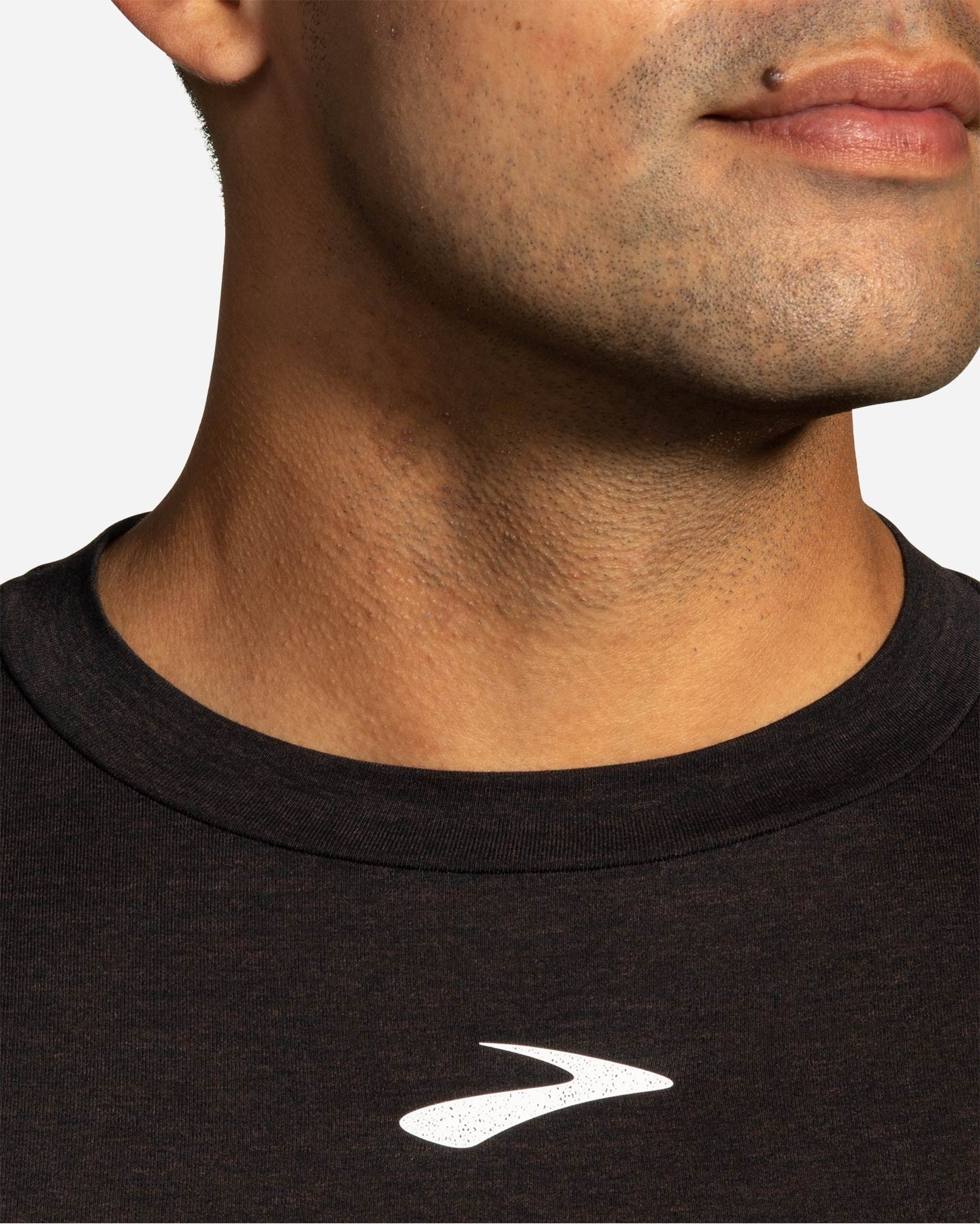 T-shirt running BROOKS HIGH POINT M - Nero - 3 | Cisalfa Sport